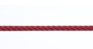 Polyester 8gefl. 4mm rot