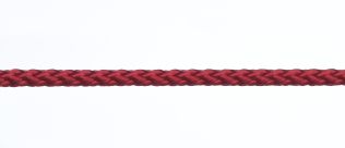 Polyester 8gefl. 5mm rot                