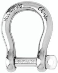 Schäkel geschweift Bolzen 6mm (C_und_Dia D)