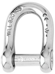 Schäkel gerade Bolzen 10mm m. Inbus