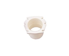 Schlauchadapter weiß 75mm               