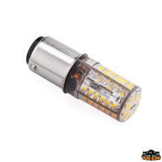 Glühbirne 12V 63 LED BA15d warmweiß     