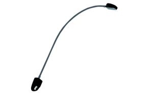 Leseleuchte flex. LED weiß              