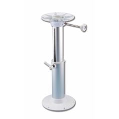 Teleskopsäule 40-60 weiß                