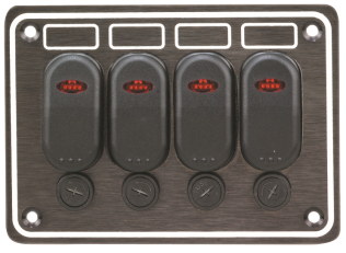 Paneel 4 Schalter                       