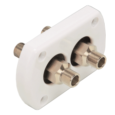 Borddurchl. R9 weiß                     