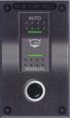 Bilgepumpenschalter-Paneel 12/24V       