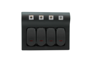 Schaltpaneel 4-fach, Automatiksicherung 