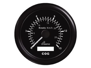 WEMA, GPS Speedometer bis 15Knt., 85mm