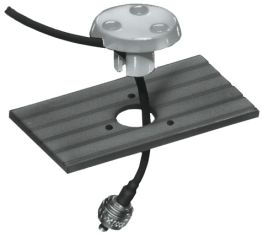Deckdurchführung f. 2 Kabel 6mm         