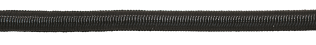 Gummiseil 4mm schwarz