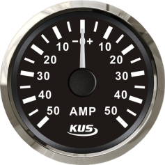 Amperemeter 50A schwarz
