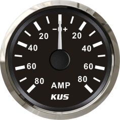 Amperemeter 80A schwarz