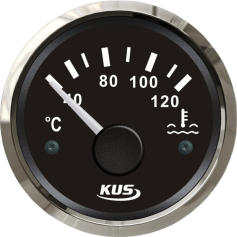 Temperaturanzeige 40-120° schwarz
