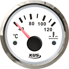 Temperaturanzeige 40-120° weiß