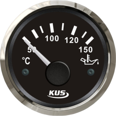 Temperaturanzeige 50-150° schwarz