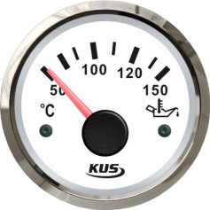 Temperaturanzeige 50-150° weiß