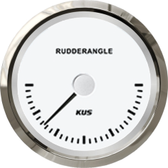 Ruderlagen-Anzeige 0-190 weiß