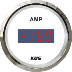 Ampermeter digital weiß