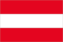 Flagge Österreich 40 x 60cm             