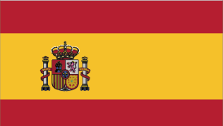 Flagge Spanien 20 x 30cm                