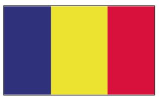 Flagge Rumänien 20 x 30cm               
