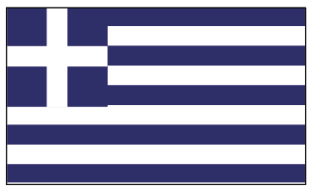 Flagge Griechenland 30 x 45cm           