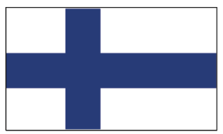 Flagge Finnland 20 x 30cm               