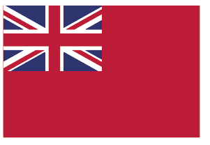 Flagge Großbritannien Red Ensign 20x30cm