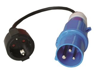 CEE-Adapter Stecker 230V 3-pol.         