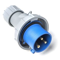 Kragenstecker gerade 3-pol. 32Amp.