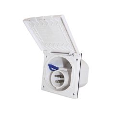 Einbaustecker CEE gerade 3-pol. 16A