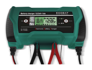 Ecobat Ladegerät 12/24V 16Amp