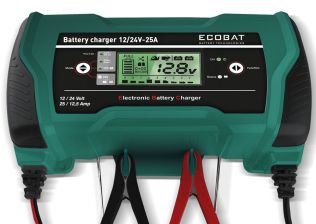 Ecobat Ladegerät 12/24V 25Amp