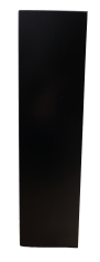 Holzsitz 75cm schwarz